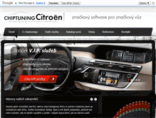 Tablet Screenshot of chiptuning-citroen.cz